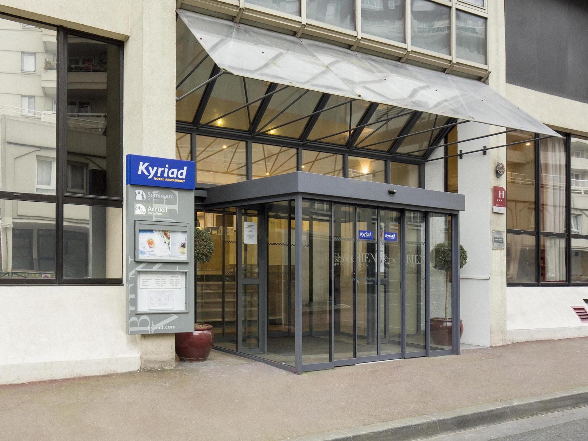 基里亚德巴黎伊斯特酒店 - 文森森林 圣莫里斯 外观 照片